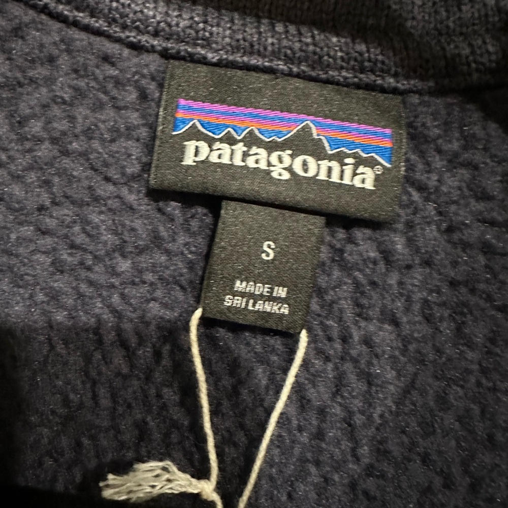 Patagonia Women's Better Sweater® Zippered Fleece Chore Jacket navy blue - Picture 2 of 7